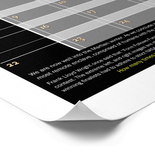 Habitat van Mar Poster (Hoek)