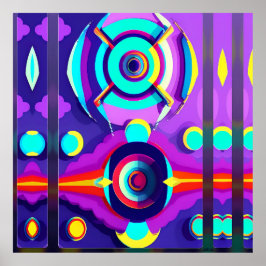 Habitat voor moderniteit Ken Gage Art Poster