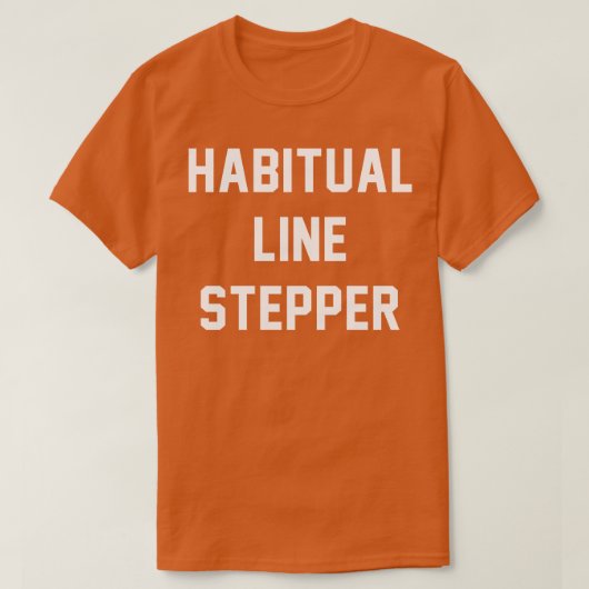 Habitatlijnstepper T-shirt (Design voorkant)