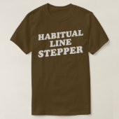 Habitatlijnstepper T-shirt (Design voorkant)