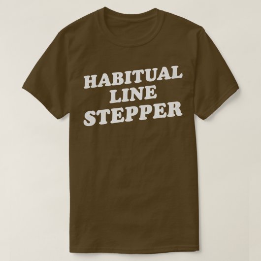 Habitatlijnstepper T-shirt (Design voorkant)