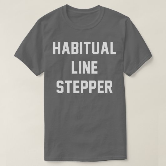 Habitatlijnstepper T-shirt (Design voorkant)