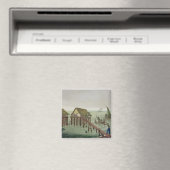 Habitats van de Papu-stam, Rawak, bord 22 voor Magneet (Insitu (Vaatwasser))