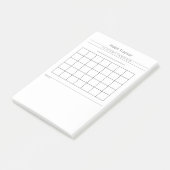  Habitattracker Post it Notes (Schuin)