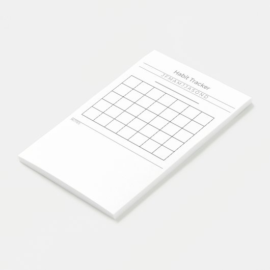  Habitattracker Post it Notes (Schuin)