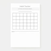  Habitattracker Post it Notes (Voorkant)