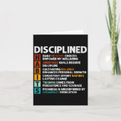 Habits Definitie Motivatie Quote Affirmaties Kaart (Voorkant)
