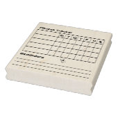 Habits Fitness Weekly Tracker Herinneringen Opmerk Rubberstempel (Stempel)