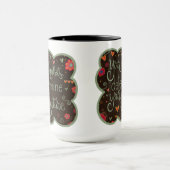 Habits Future Quote Inspirivity Coffee Mok (Midden)