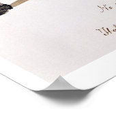 Habits van Quakers, 1675 (gekleurde graving) Poster (Hoek)