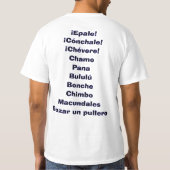 Hablo Venezolano t-shirt (Achterkant)