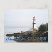 Habor Lightstation Campobello Island New Bronswick Briefkaart (Voorkant)