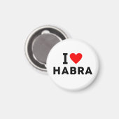 Habra India Magneet (Voorkant / Achterkant)