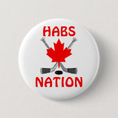 HABS NATION RONDE BUTTON 5,7 CM (Voorkant)