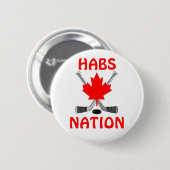 HABS NATION RONDE BUTTON 5,7 CM (Voorkant /achterkant)