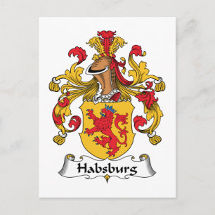 Habsburg Family Crest Briefkaart