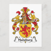Habsburg Family Crest Briefkaart (Voorkant)