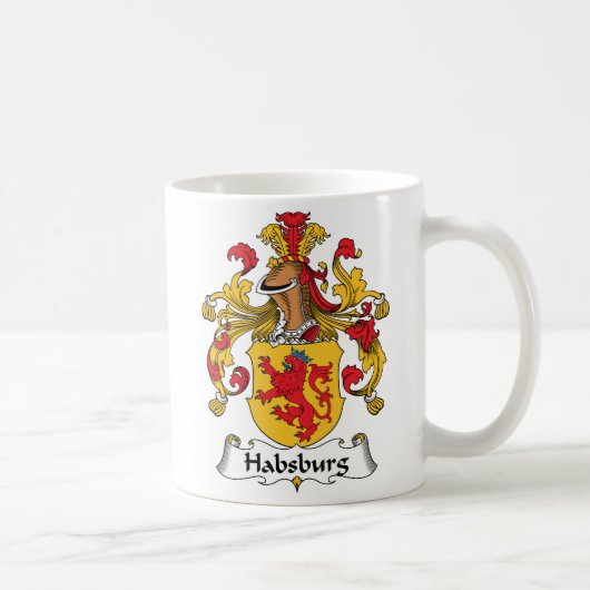 Habsburg Family Crest Koffiemok (Rechts)