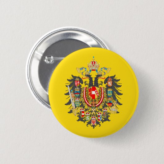 Habsburg Imperial Coat of Arms Button (Voorkant /achterkant)