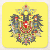Habsburg Wapenstilte Onderzetter (Voorkant)
