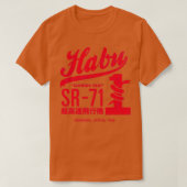 Habu SR 71 T-shirt (Design voorkant)