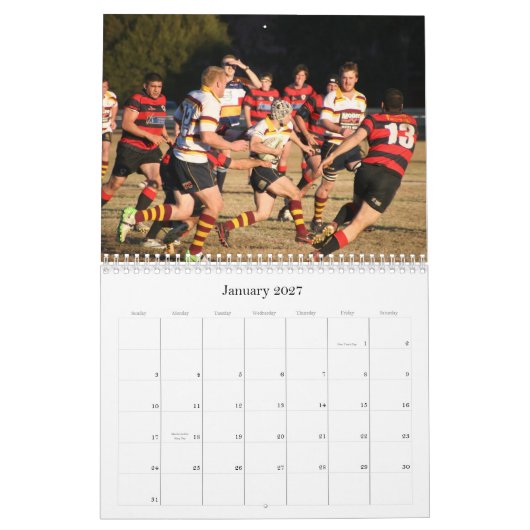 HAC 2013 Calender Kalender (Jan 2027)