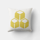 Hacan leest Kunst van de Overeenkomst Kussen (Achterkant)