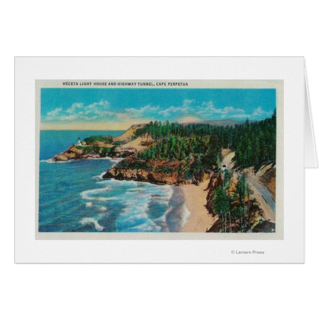 Hacenta Head Lighthouse en Cape PerpetuaCoast (Voorkant Horizontaal)