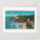 Hacenta Head Lighthouse en Cape PerpetuaCoast Briefkaart (Voorkant)
