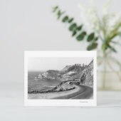 Hacenta Head Lighthouse en Oregon Coast Highway Briefkaart (Staand voorkant)