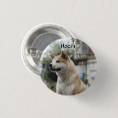 Hachi Ronde Button 3,2 Cm (Voorkant /achterkant)