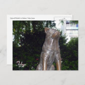 hachiko dog shibuya briefkaart (Voorkant / Achterkant)