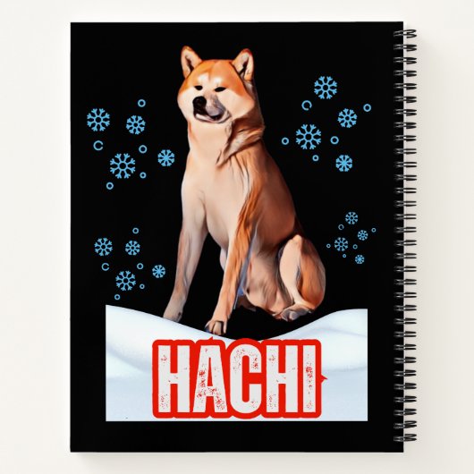 HACHIKO NOTITIEBOEK (Achterkant)