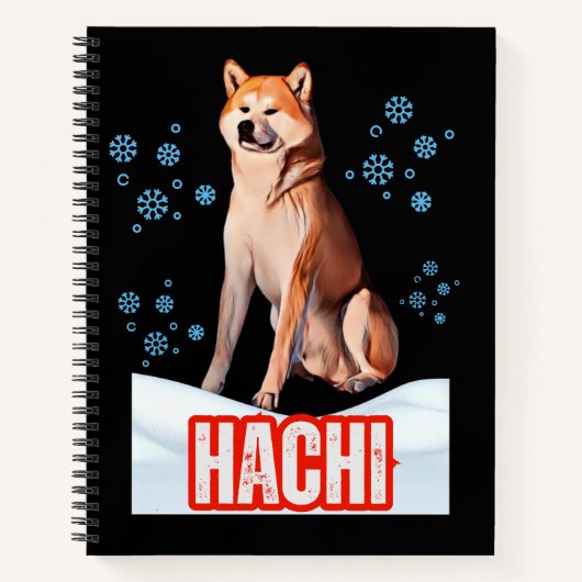 HACHIKO NOTITIEBOEK (Voorkant)