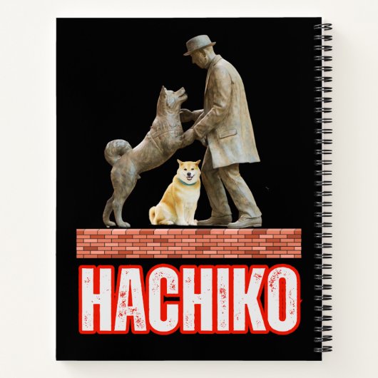 HACHIKO NOTITIEBOEK (Achterkant)