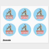 HACHIKO RONDE STICKER (Vel)