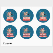 HACHIKO RONDE STICKER (Vel)