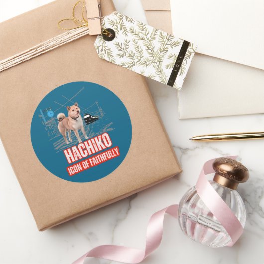 HACHIKO RONDE STICKER (Geschenken)