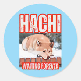 HACHIKO RONDE STICKER