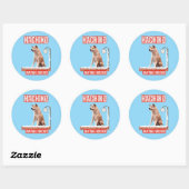 HACHIKO RONDE STICKER (Vel)
