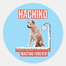 HACHIKO RONDE STICKER