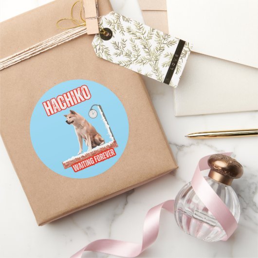 HACHIKO RONDE STICKER (Geschenken)