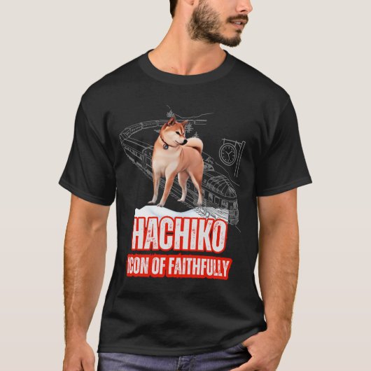HACHIKO T-SHIRT (Voorkant)