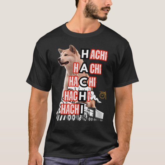 HACHIKO T-SHIRT (Voorkant)