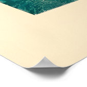 Hachirogata Lagoon Akita door Kawase Hasui Poster (Hoek)