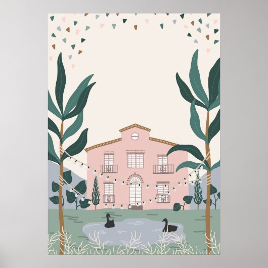 Hacienda Poster (Voorkant)