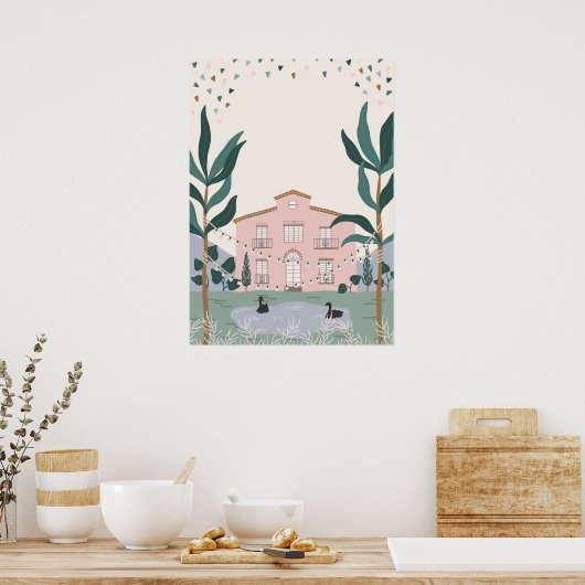 Hacienda Poster (Keuken)