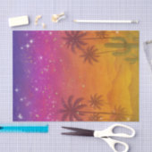 Hacienda Sunset Vibrant Kleurrijke Fiesta Tissuepapier (Craft)