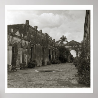 Hacienda Yaxcopoil, Merida, Yucatan, Mexico Poster
