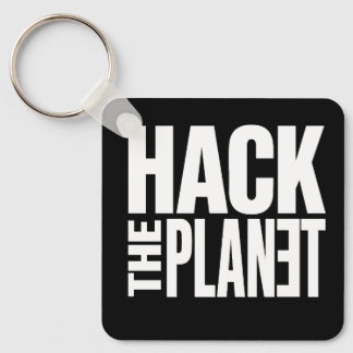 Hack De Planeet Sleutelhanger